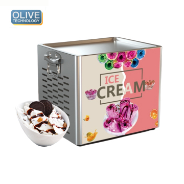 Single Pan Mini Rolling Fried Ice Cream Machine: User-Friendly Operation for Perfect Ice Cream Rolls