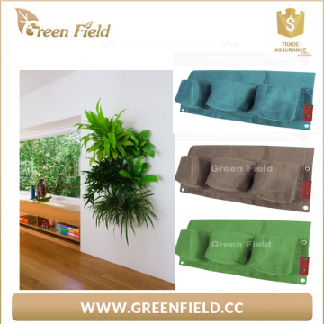 2016 Vertical Garden New Felt Wall Grow Bag Garden Bag Made in China