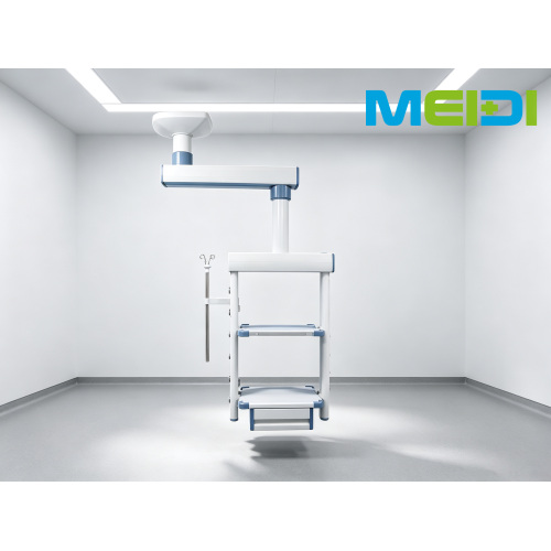 Single‑Arm Motorized Anesthesia Pendant, Ceiling‑Mounted Operating Room Anesthesia Tower, High‑Strength Aluminum Alloy