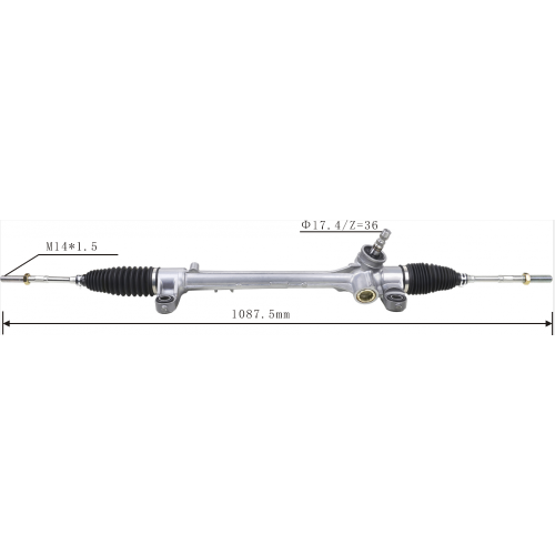 Engrenage de direction assistée électrique pour Toyota Corolla Zze141