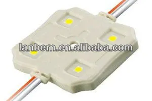 China price high brightness 2013 new decoration lighting waterproof smd3528 2LEDs/3LEDs/4LED injection molding led module