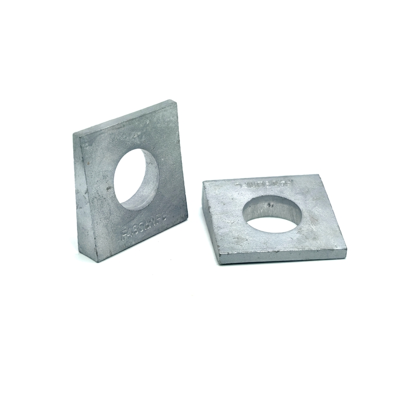 Hardened beveled washer astm F436 Hot Dip Galvanized  34 58 malleable iron plain (1)