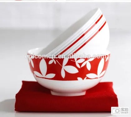 simple elegant Asian tableware, household tableware fine porcelain