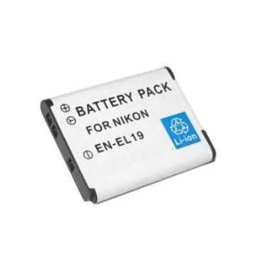 Digital Camera Battery for Nikon EN-EL19, with 1,050mAh Capacity