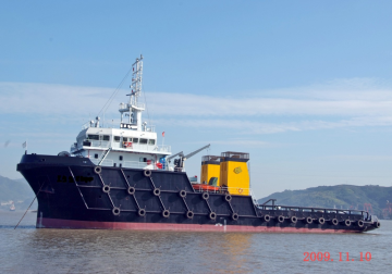 5600HP Tugboat Build in 2009