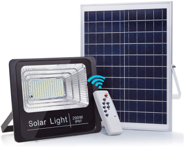 Remote Control Solar LED Flood Light 100W/200W/300W