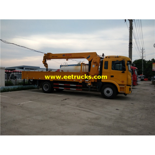 6ton 4x2 JAC Crane Trucks