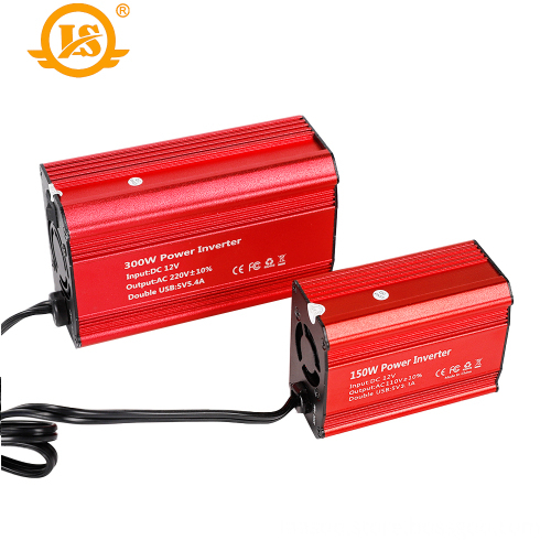CHLASO portable car power inverter 12v 220v 300w overheat protection car inverter with dual USB output