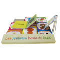 Hot sales Children printing book with cotton toy