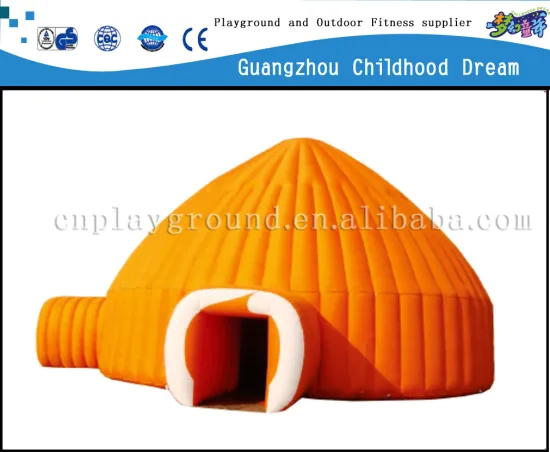 (HD-9701) orange color attractive inflatable jumping tent/ inflatable jumping tent/jumping castles inflatable attractions