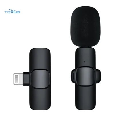 Wireless Collar Clip Lapel Microphone for iPhone