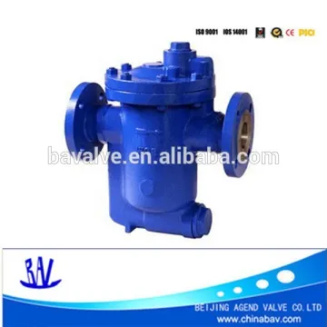 Inverted bucket steam trap
