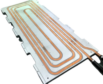Customized embedded Copper tube Liquid cold plate