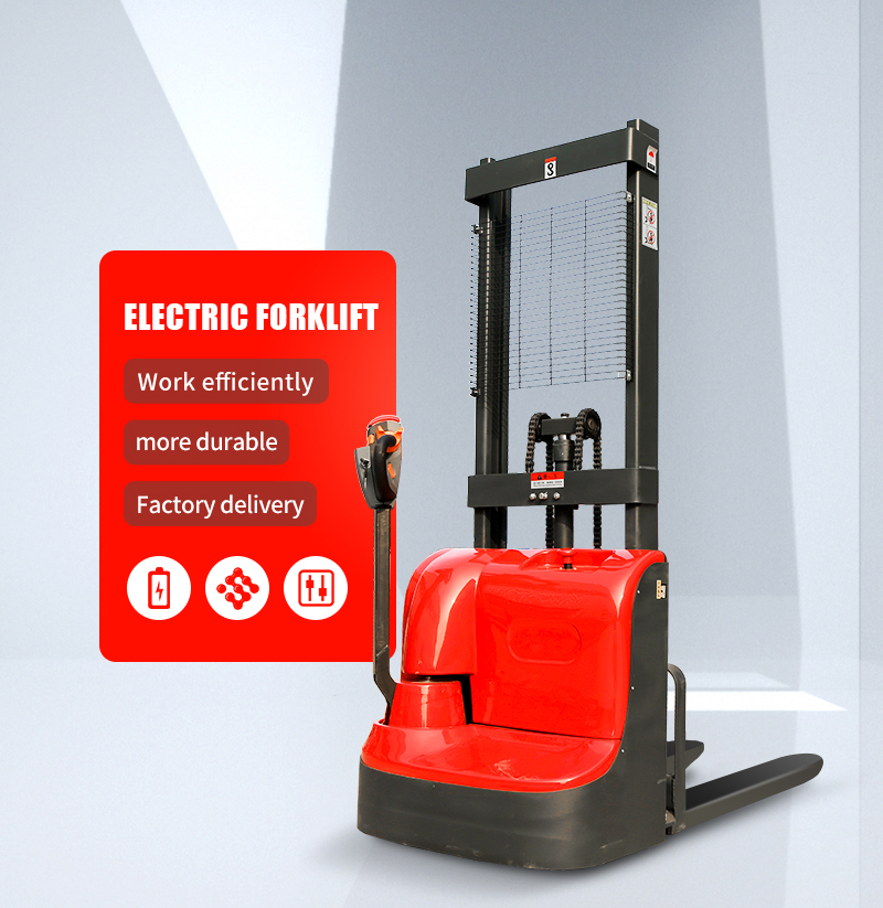 Elevador eléctrico de paleta de carretilla elevadora 1T 3.5M 1.2Ton Semi Electric Apilador Precio a la venta