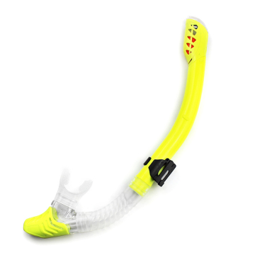 Snorkel z suchym zaworem z suchym zaworem do podwodnego nurkowania i treningu
