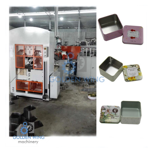 Fancy Tin Cans Production Lines Fancy Coffee Tin Can Making Machine Supplier