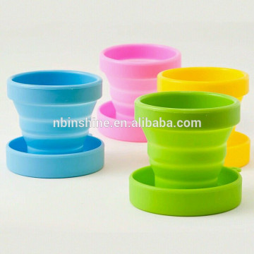 promotional silicone folding cup