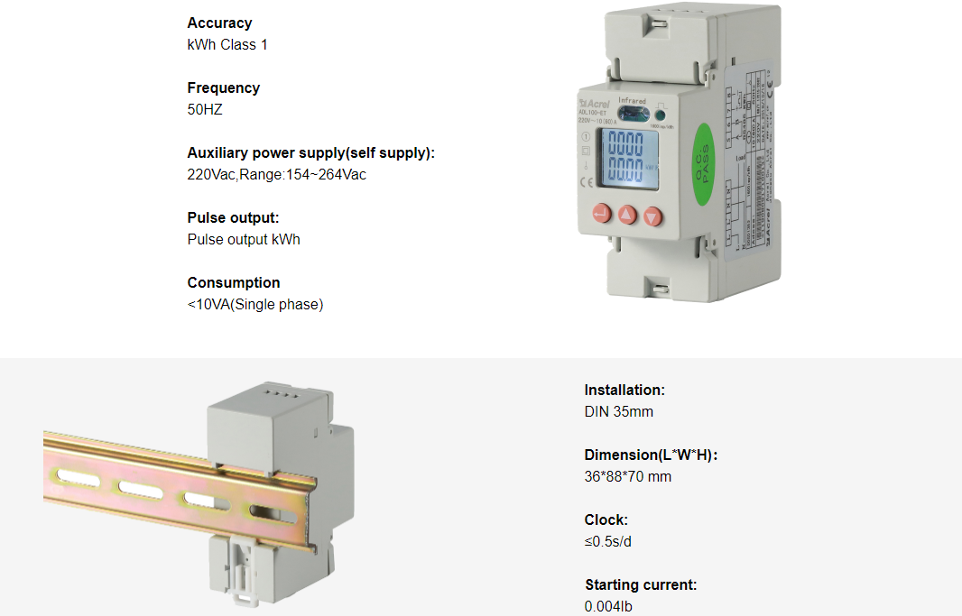 Remote Cloud Platform Prepaid Energy Meter