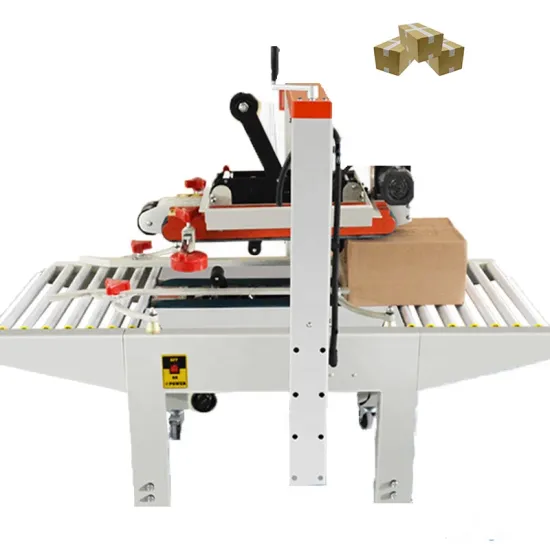 Adhesive Tape Carton Box Sealing Machine