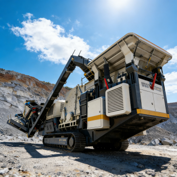 Eco Friendly 200-400TH Mobile Crushing Plant