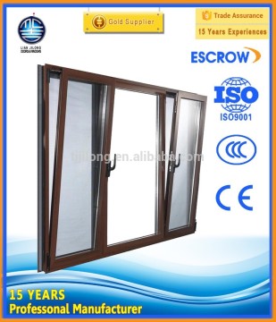 50 series casement windowModern Used New Design thermal break aluminum Windows New Inward Tilt-turn Window