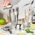 4 Stück Stahl stilvolle Cocktail Shaker Bar Werkzeuge