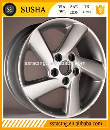 16x7.0 jwl via aluminum wheels for Maza 6