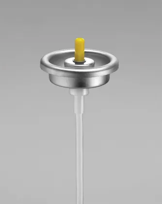 spray valve actuator female male aerosol valves