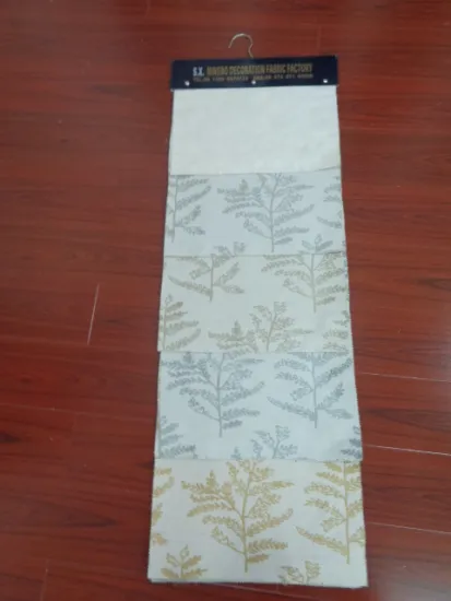 High Quality Polyester Linen Jacquard Curtains