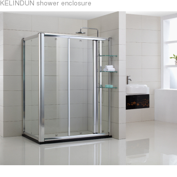 Frame rectangular sliding shower enclosure YTZ-005