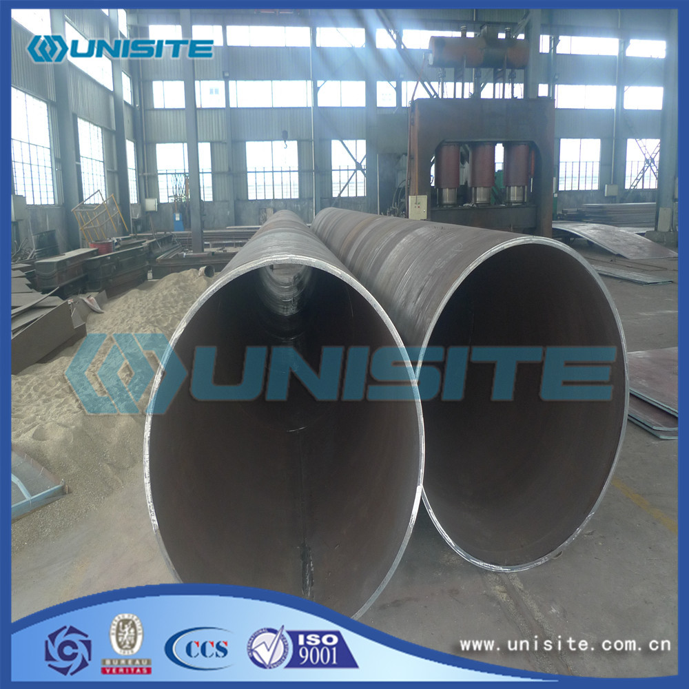 Saw weld small size steel pipes