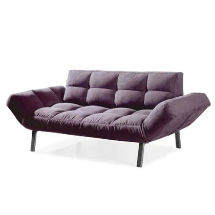 Convertible Sleeper Couch Purple Futon Sofa Bed