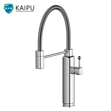 Faucet dapur mewah dengan penyemprot pull down