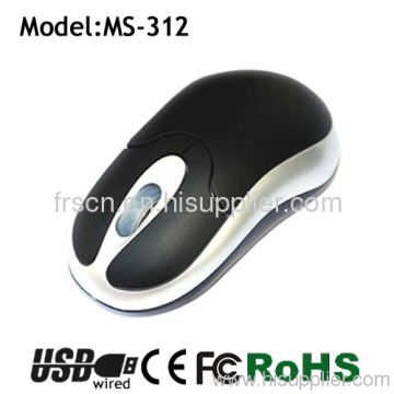 Ms 312 3 d ブラック光学式 Usb ケーブル マウス