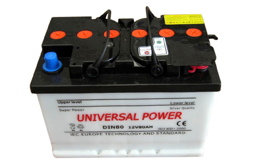 Starter Batteries DIN80 12V 80ah Dry Charged Car Battery