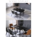 Simple Dining Table Set And 6 Chairs