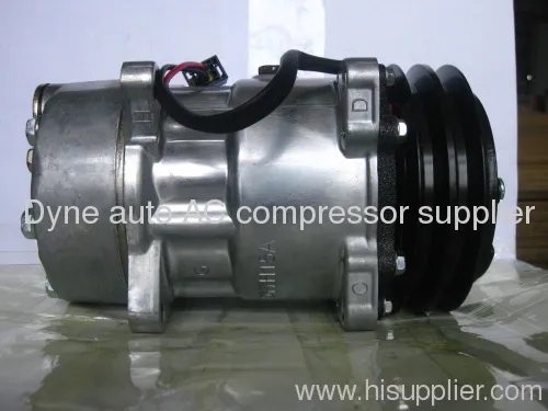 Auto Ac Compressor For Heavy Truck 7h15 Turck Automotive Compressors 