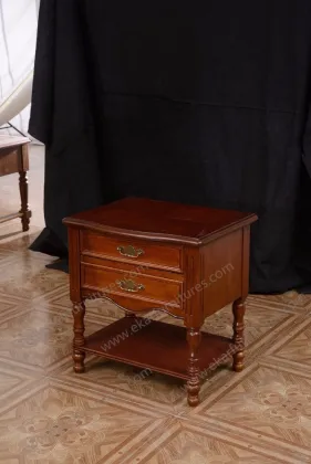 Wooden bedroom furniture bedside table
