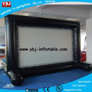 2015 Hot sale inflatable movie screen, outdoor inflatable projection screen for cinema