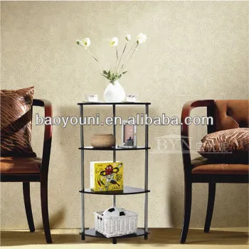 Bonunion 4-tier stainless steel products retail shelving W40S*4