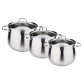 Metal Induction stock pot for soup cooking pot