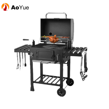 Cuisine de cuisine extérieure grill à charbon de bois
