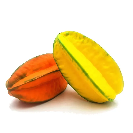 Chinese Factory Creates Star Fruit-Shaped Squishy Toys: An Anti-Stress Relief Tool