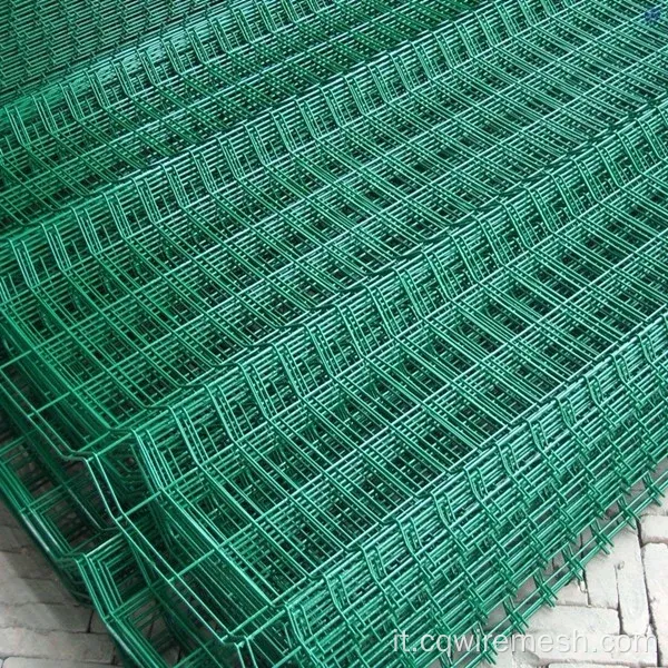 Mesh filo zincato rivestito in PVC