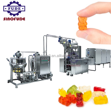 2-Color Center Filled Vitamins Gummies Candy Making Machine for Multifunctional Hard Candy, Jelly, and Gummy Production