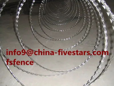 razor wire made in china razor barbed wire