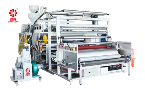 1500mm Dua lapisan/ tiga lapisan Automatik Co-Extrusion Machine Film