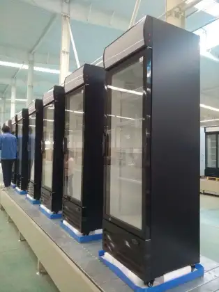 256L LED Display Single Door Showcase for Pepsi Beverage Cooler from Chinese Manufacturer