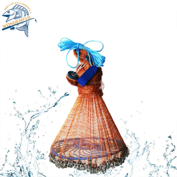 Factory Direct American Frisbee Throwing Spin Fishing Net