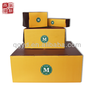 Personalized printed paper cake box
